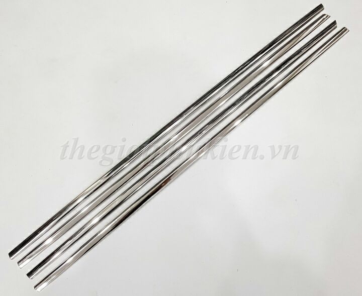 Nẹp chân kính INOX KIA Morning 2012-2019