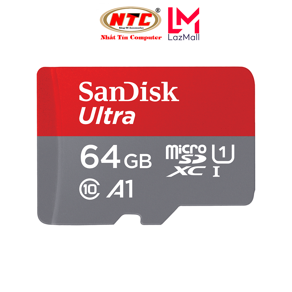 Memory card microSDXC SanDisk Ultra A1 32GB / 64GB / 128GB / 256GB / 512GB / 1TB 800X U1 150 MB/s (gray)-Nhat tin authorised store