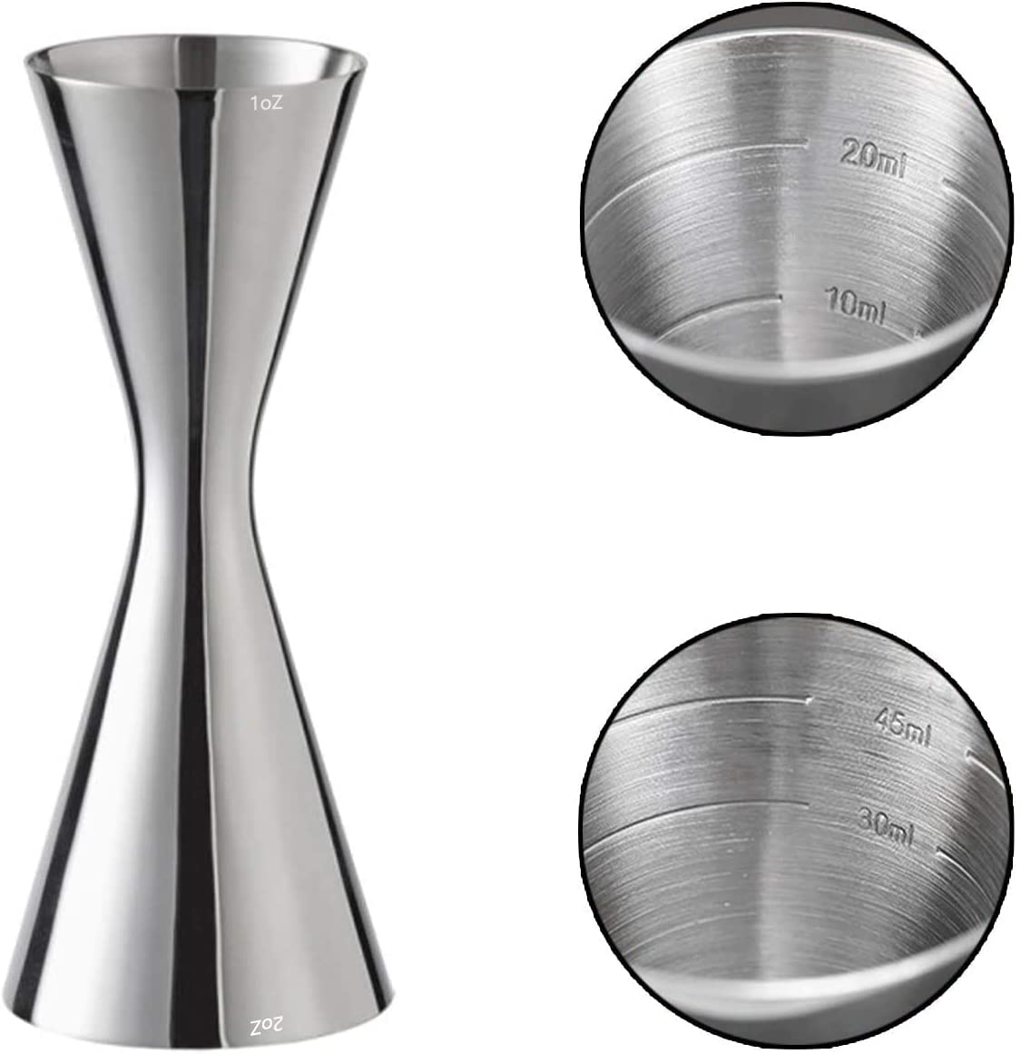 Smart Jigger - Jigger inox 304 cao cấp pha chế cocktail  Dụng cụ bartender