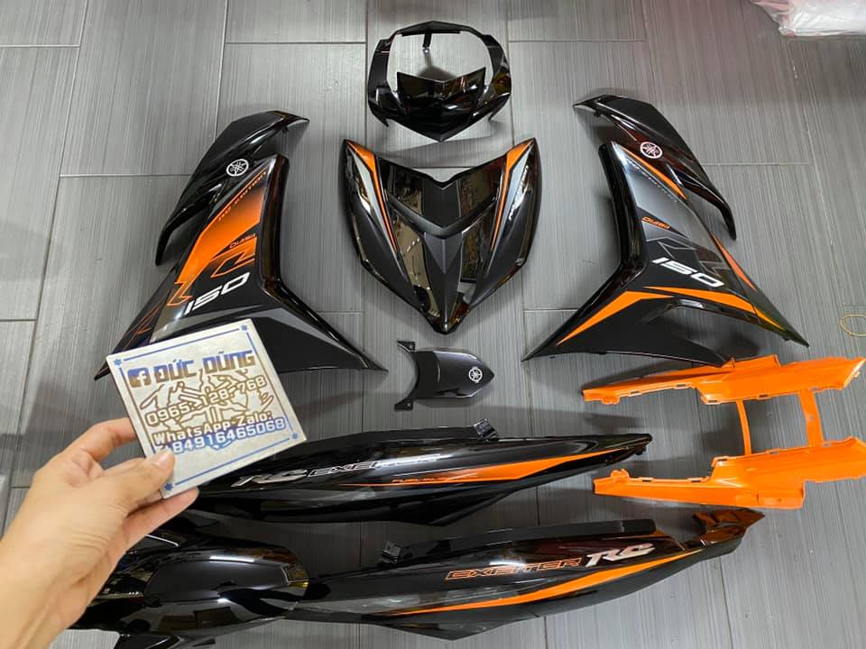 [HCM]Dàn áo ex 150 đen cam