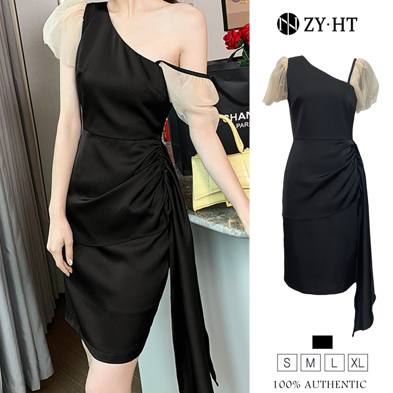 ZYHT eravogue Đầm body chân váy nữ đi tiệc cưới đầm ngắn đầm trắng đầm dạ hội đầm Pháp đầm ngắn đầm thời trang đầm bó sát đầm gợi cảm đầm chữ A đầm sexy 5108