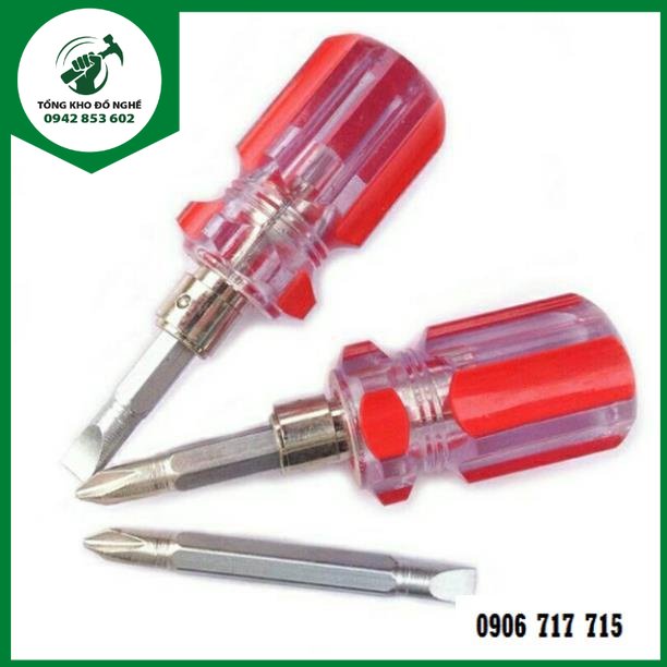 Tuốc Nơ Vít (Tô Vít Ngắn) 2 Đầu _TKDN