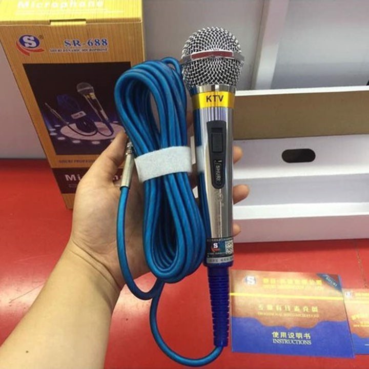 Micro Karaoke Có Dây Shuri SR-688 - AN02