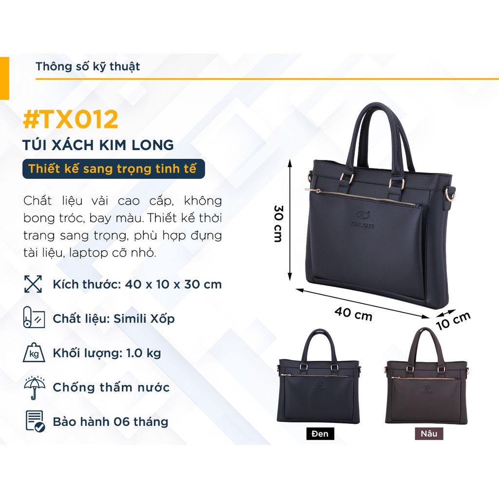 Túi xách da công sở TX012