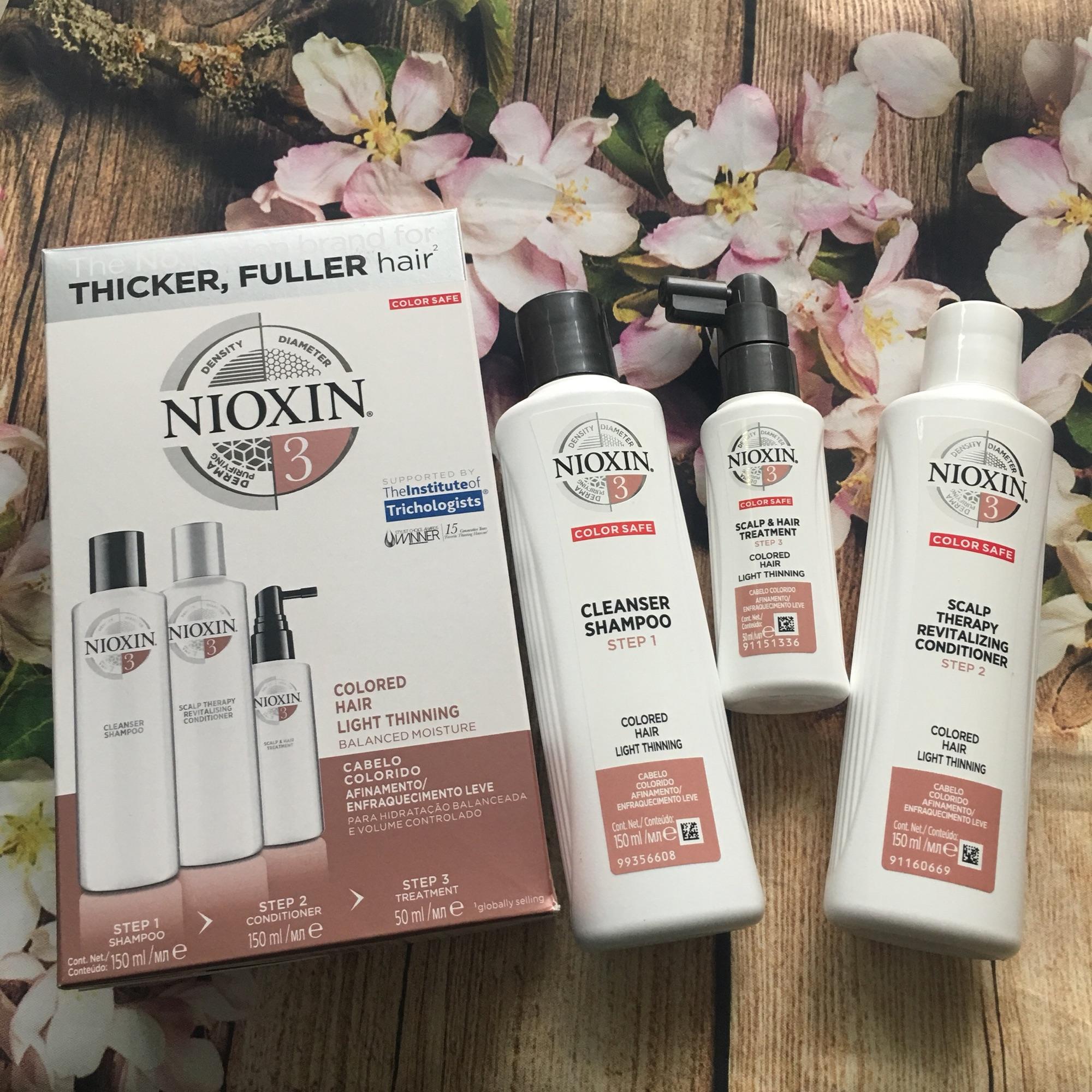Bộ phục hồi chống rụng tóc nioxin trialkit