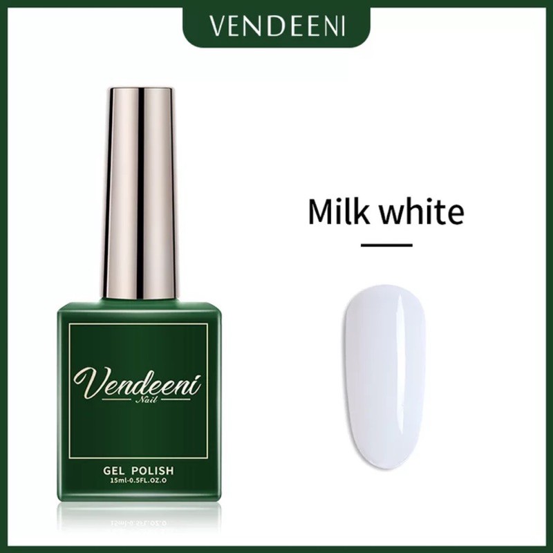 Sơn trắng đen trắng sữa vendeeni 15ml