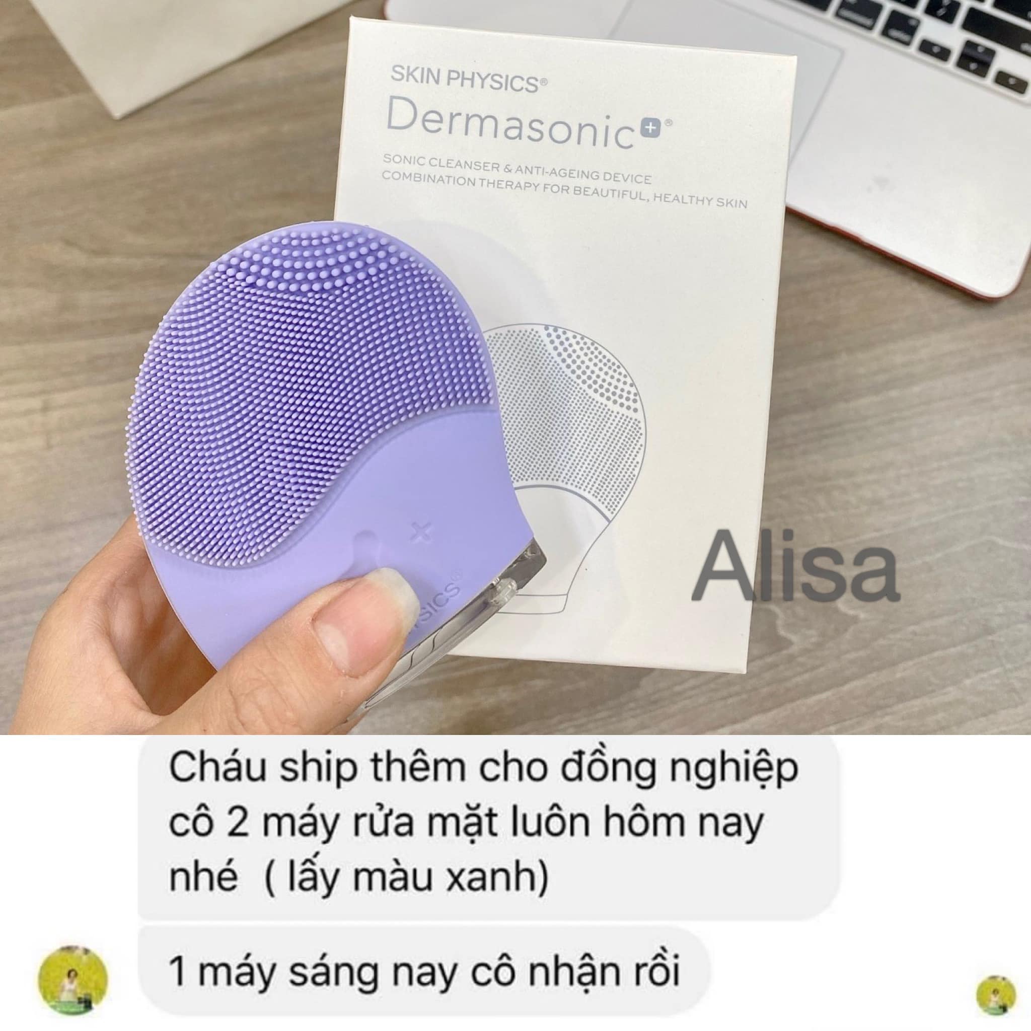 Máy rửa mặt Dermasonic