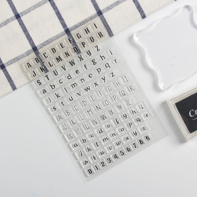 Con dấu silicone trong suốt trang trí phong cách vintage ST254