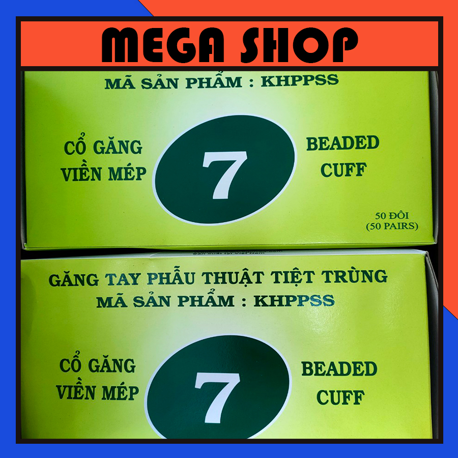 Găng tay phẫu thuật VGlove size XS/S/M