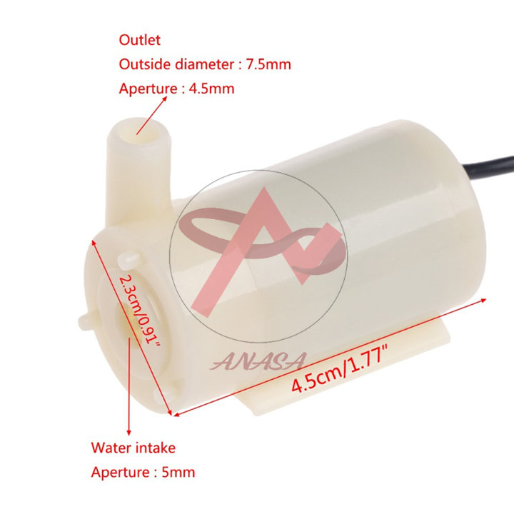 Bơm Nước Mini DC - Bơm Chìm 3-5V