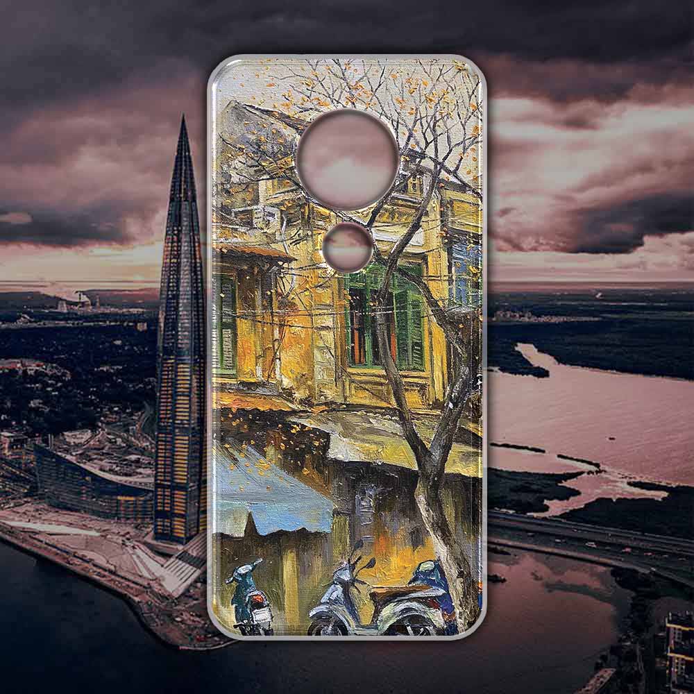 Ốp cho Nokia 7.2 hình Góc phố Cổ A044-2026