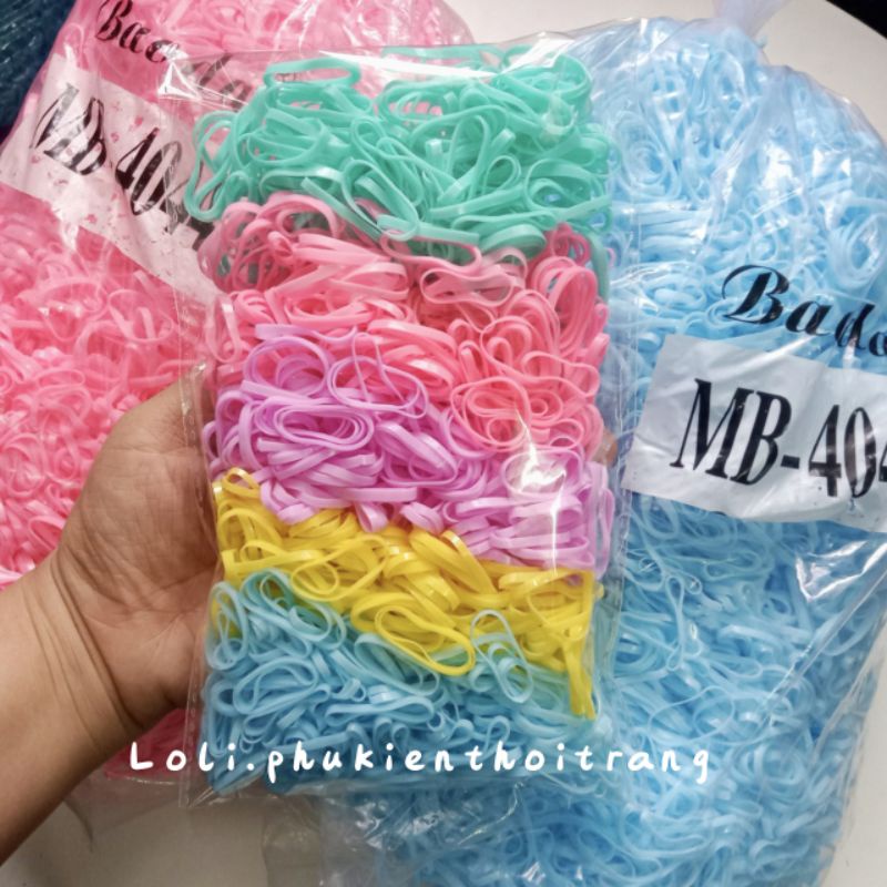 Thun Cột Tóc Thái Nhiều Màu Siêu Dai (50g - 100g) - loli