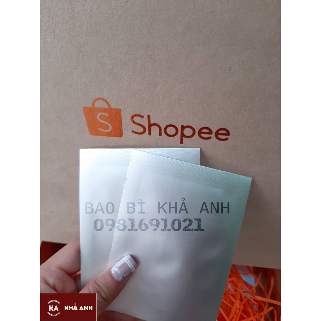 1KG TÚI 3 BIÊN 2 MẶT BẠC ÉP MIỆNG TÚI