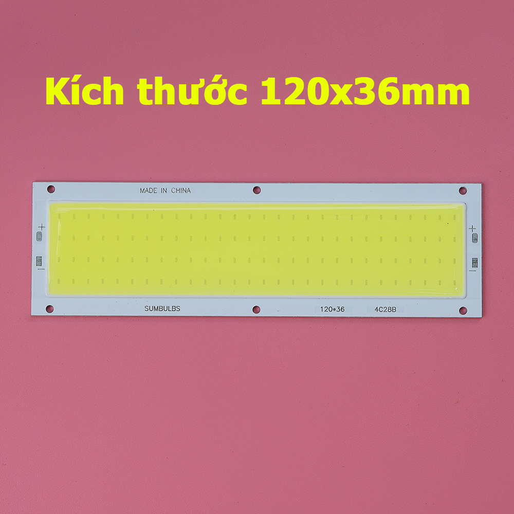 Bảng đèn Led COB 20W siêu sáng 12V - 14V DC