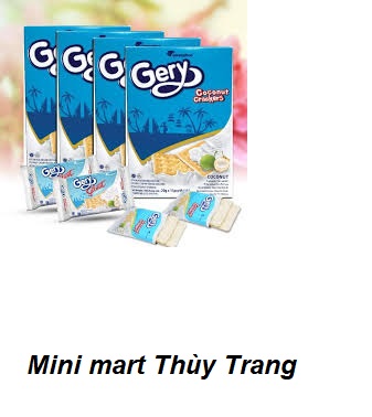 [HCM]Bánh quy dừa Gery hộp 300g