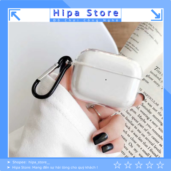 Vỏ Bảo Vệ Airpods Pro - Case Airpods Trong | Hipa Store