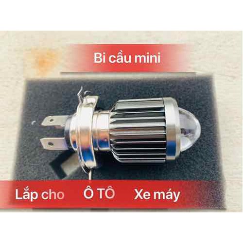 Đèn pha H4 siêu sáng - 2 chế độ sáng vàng và trắng