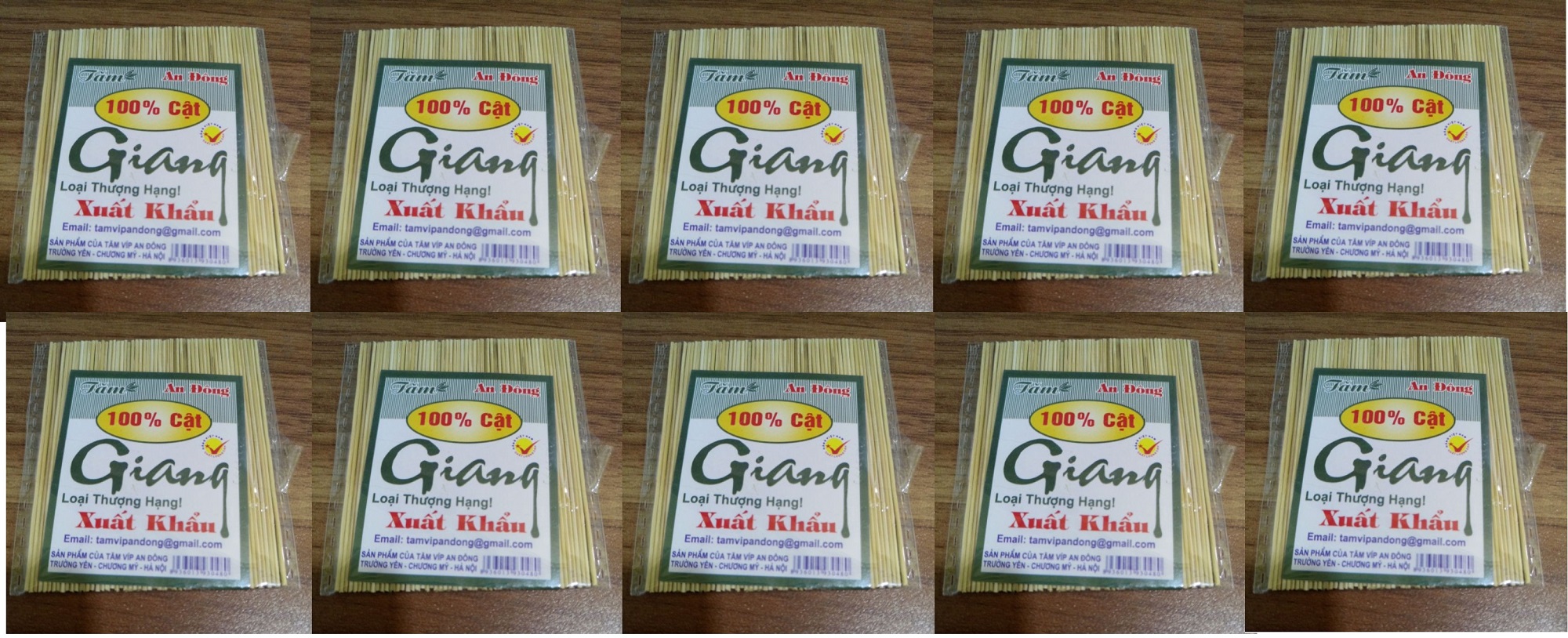 Combo 30 gói Tăm Giang cao cấp xuất khẩu