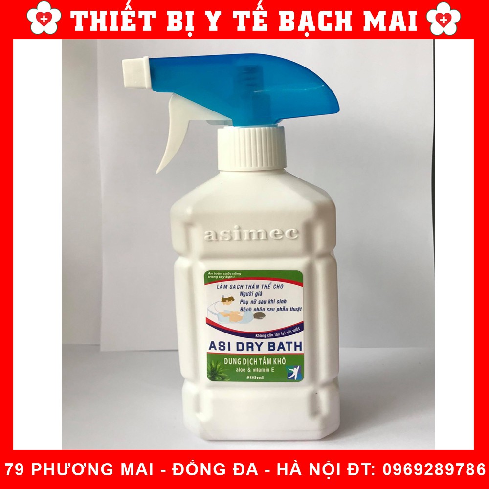 Dung Dịch Tắm Khô ASIMEC [500ml]