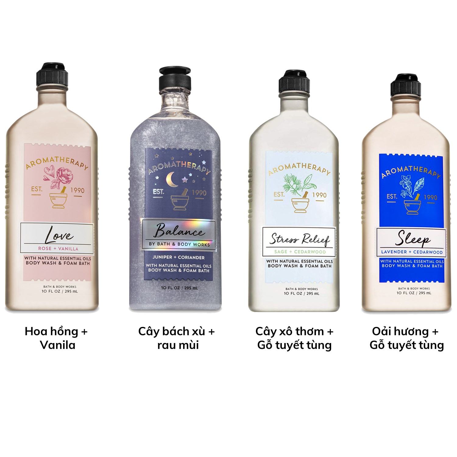 Sữa tắm Bath And Body Works Aromatherapy 295ml
