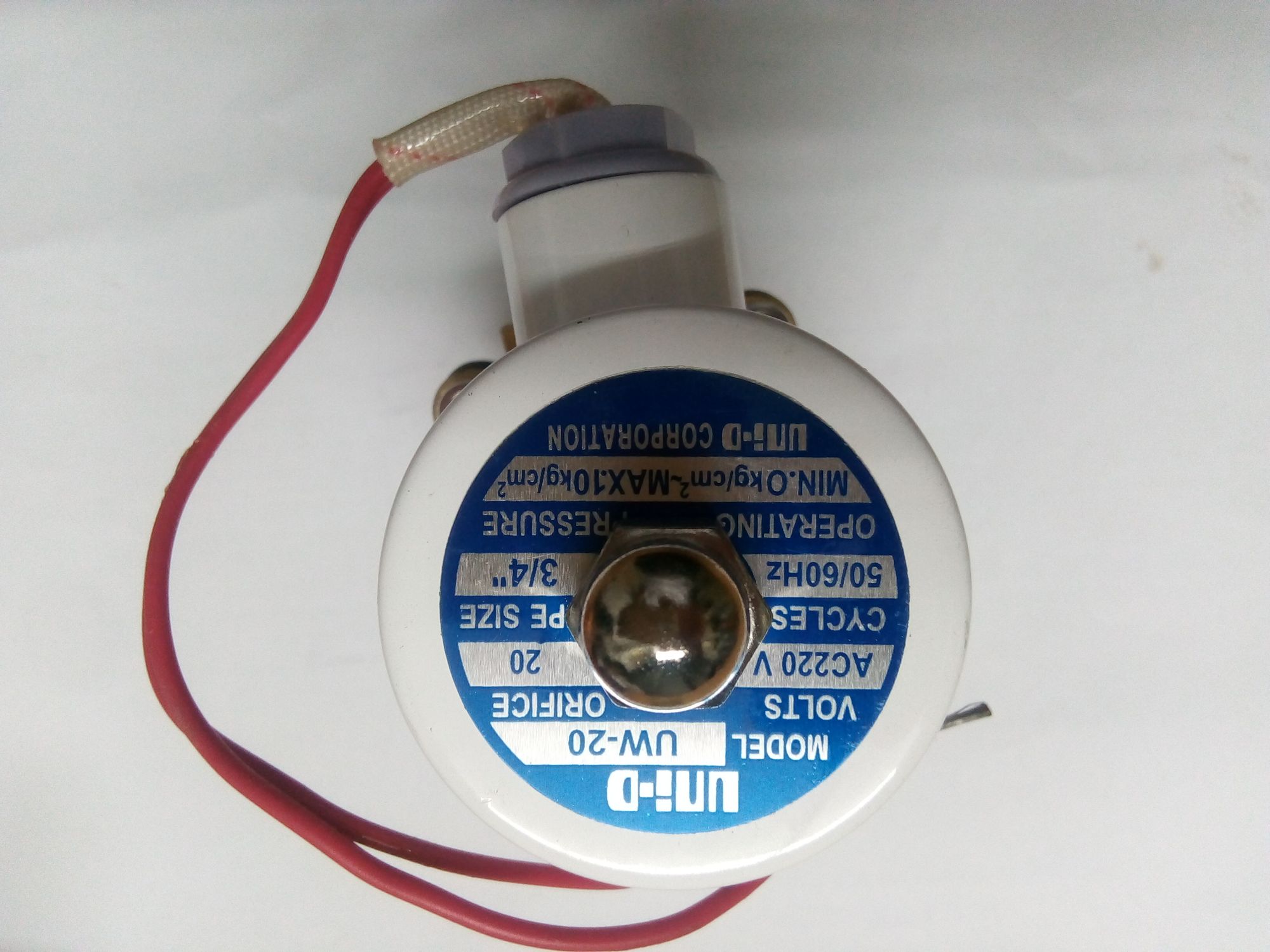 Van điện từ uni UW-20, 3/4 220 v loại tốt ...
