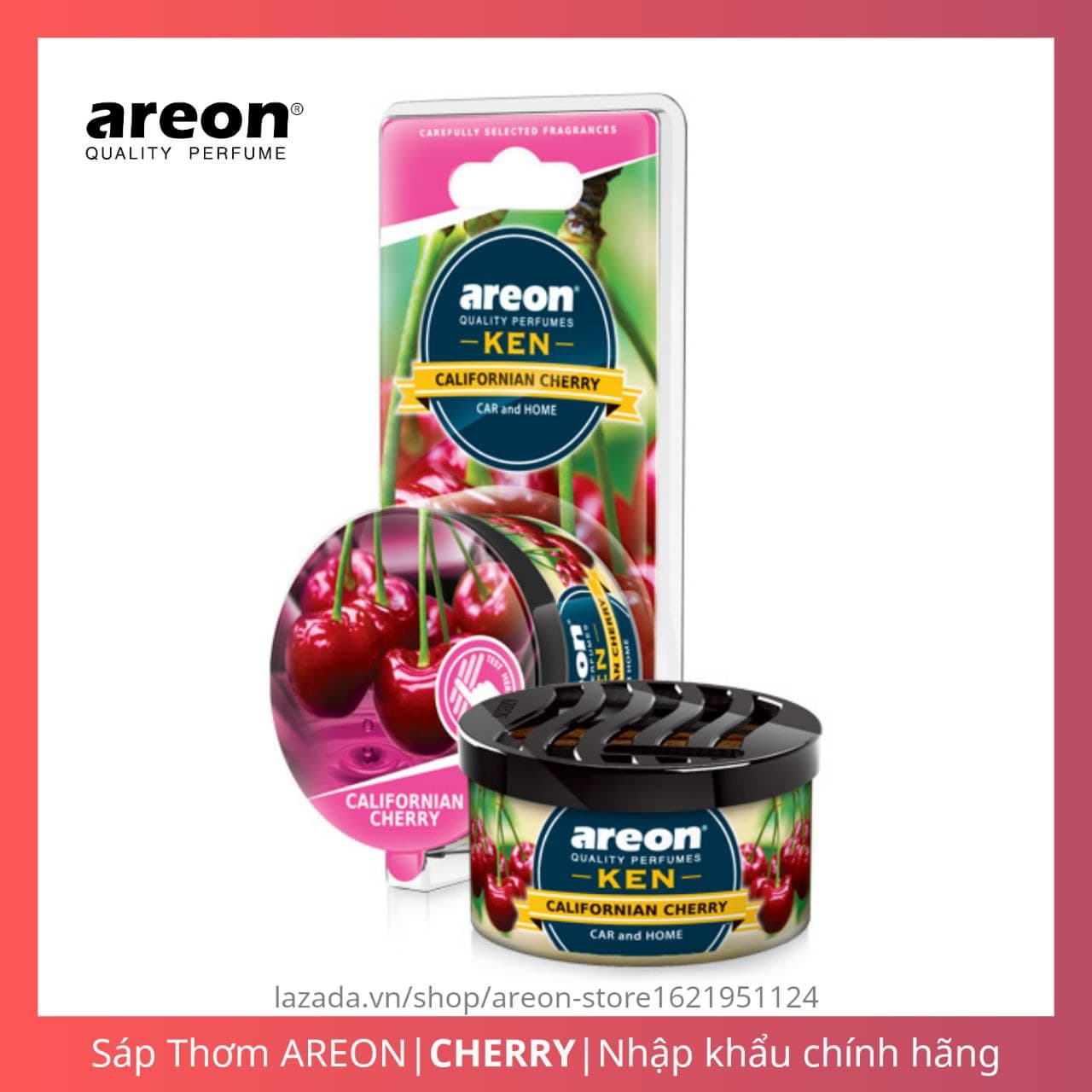 Pomades perfume automotive areon (cherry flavor California) imported genuine