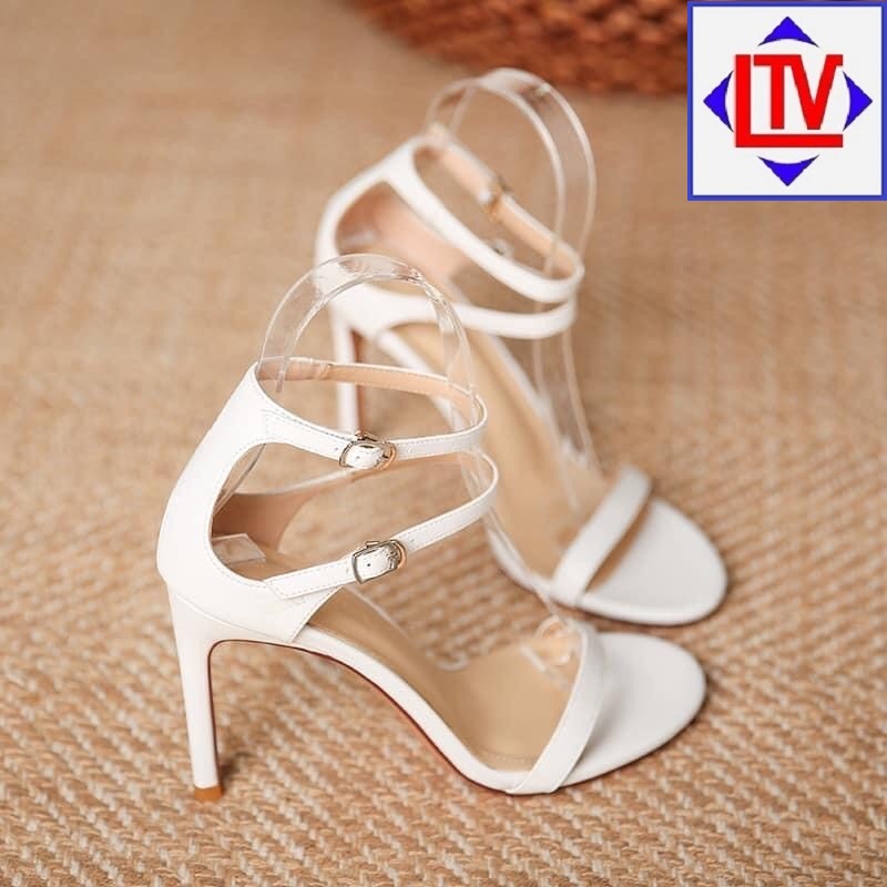 giầy sandal nữ cao gót 9p bót gót siêu xinh