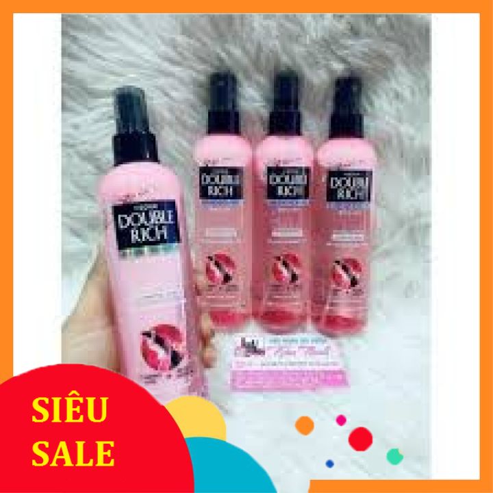 Double Rich Xịt dưỡng tóc chăm sóc tóc hư tổn