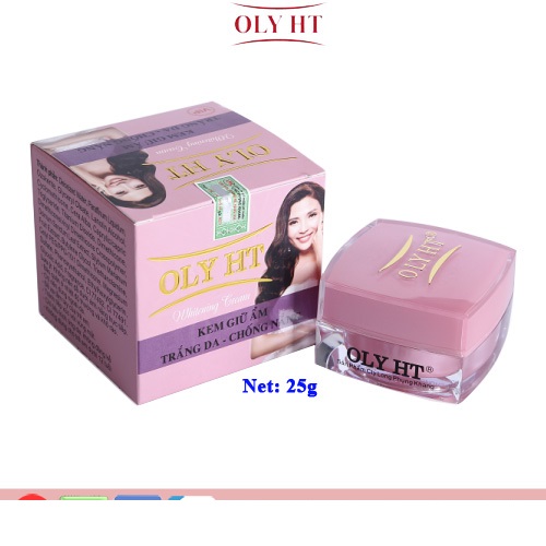 KEM GIỮ ẨM - TRẮNG DA - CHỐNG NẮNG OLYHT (25g)