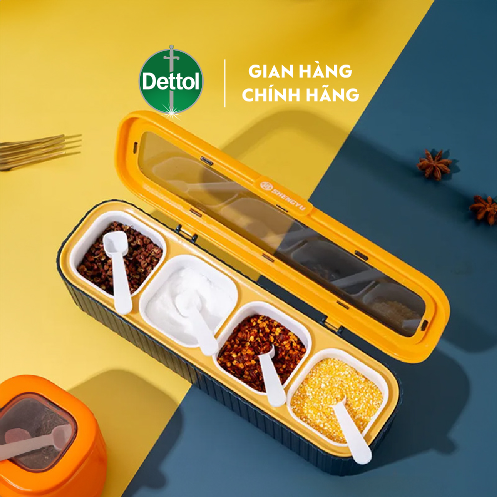 [Quà tặng không bán] Hũ đựng gia vị