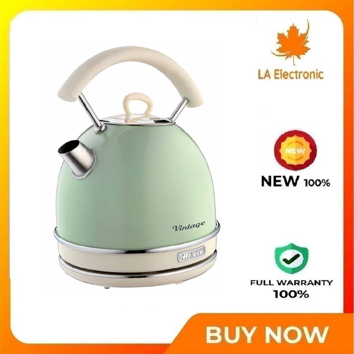 Bình đun siêu tốc Ariete 1,7 lít MOD.2877 04 - Miễn phí vận chuyển HCM