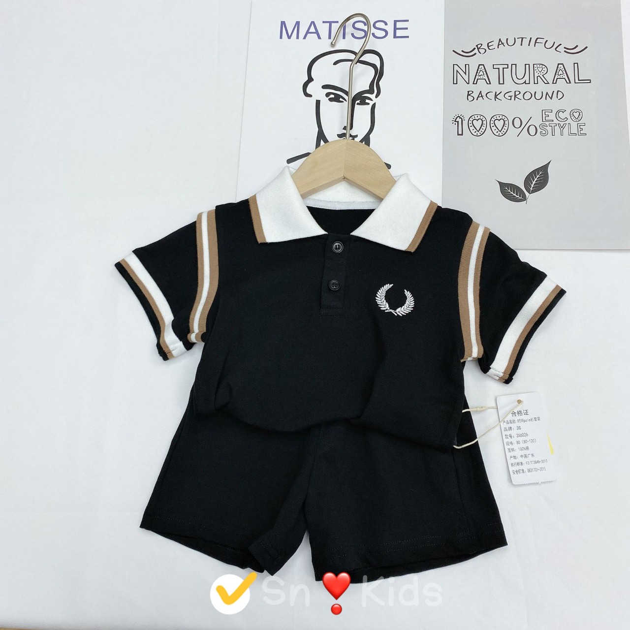 bộ cộc tay cho bé trai