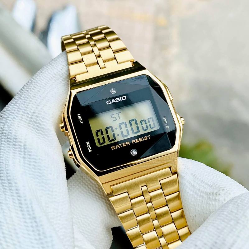 Đồng hồ nam nữ Casio A159WGED-1DF Bảo hành 1 năm- Pin trọn đời Hyma watch