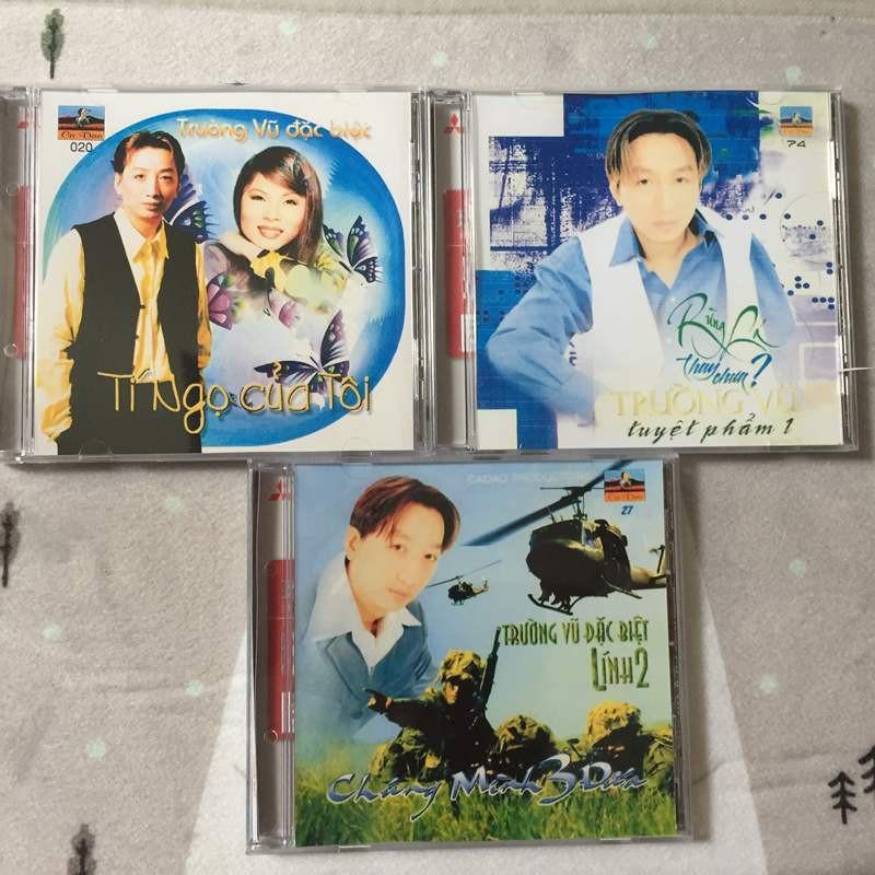 [HCM]Combo 3 CD Trường Vũ của trung tâm Ca Dao