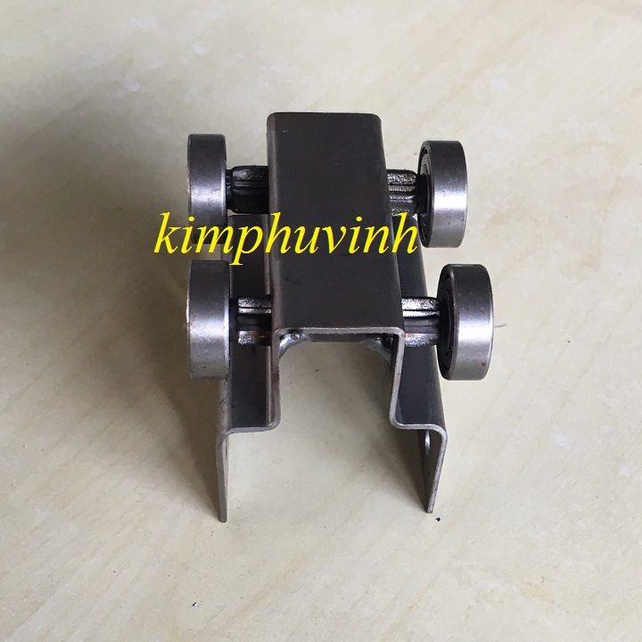 01 CÁI - BÁNH XE TREO MÁNG (LOẠI 40mm - 04 BÁNH)