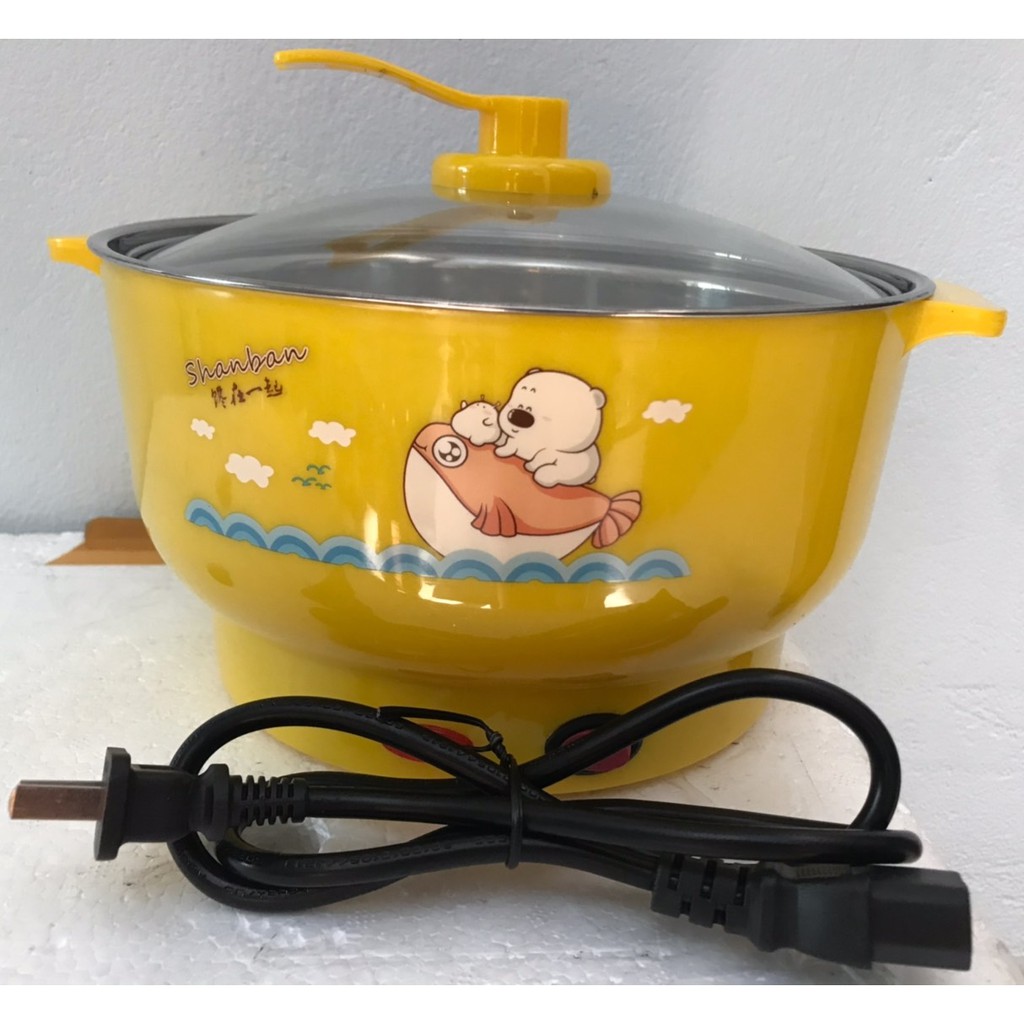 [Freeship ] Nồi Lẩu Điện Đa Năng Size Đại 28cm