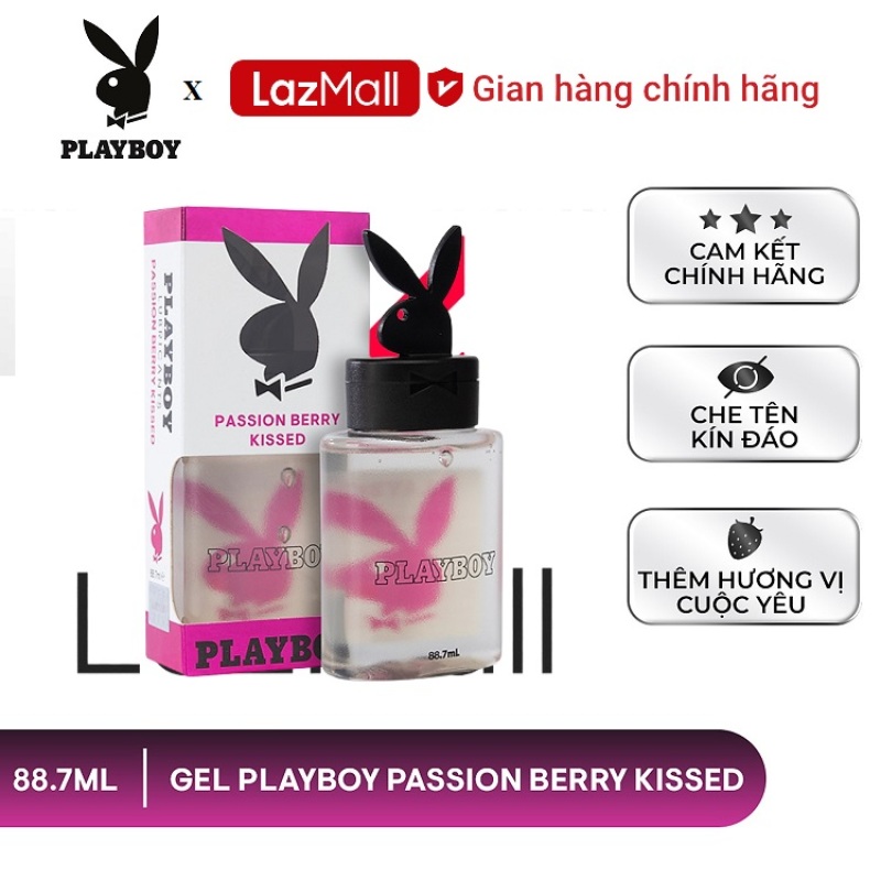 [ Playboy ] Gel bôi trơn Playboy Passion Berry Kissed 88.7ml