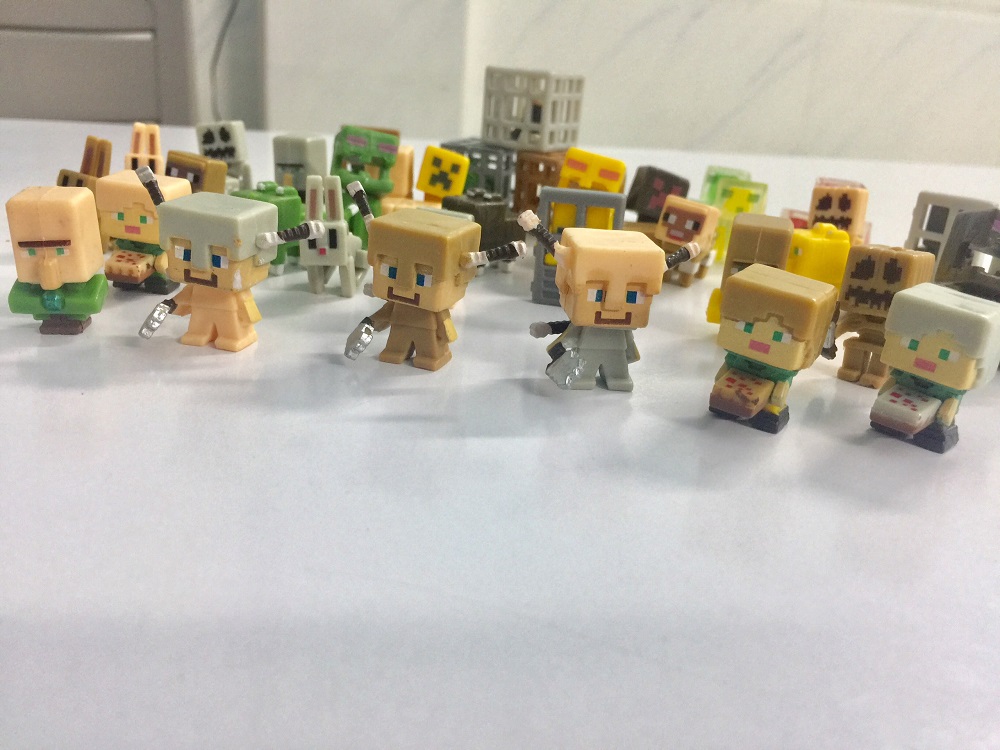 Bộ 36 nhân vật mini figure minecraft mẫu 3 ( mẫu mới)