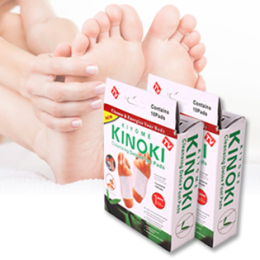 Hộp 10 miếng dán thải độc bàn chân kinoki