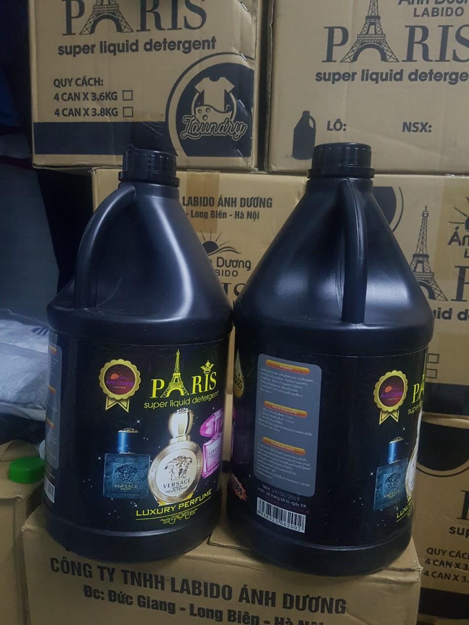 [HCM]Set thùng 4c Nước giặt Paris Ánh Dương 3600ml