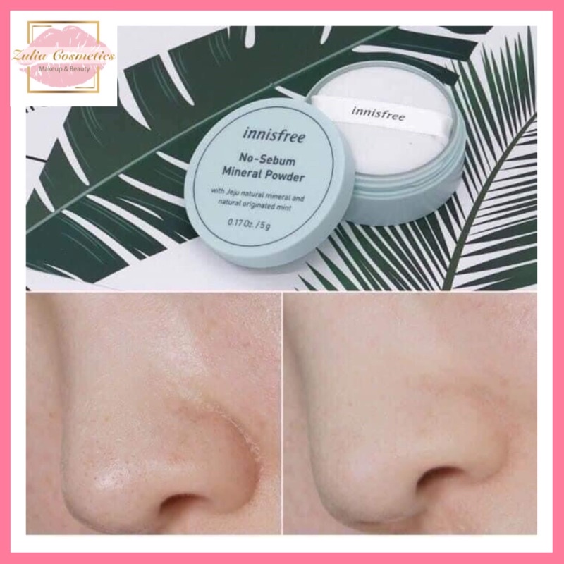 Phấn bột kiềm dầu Innisfree