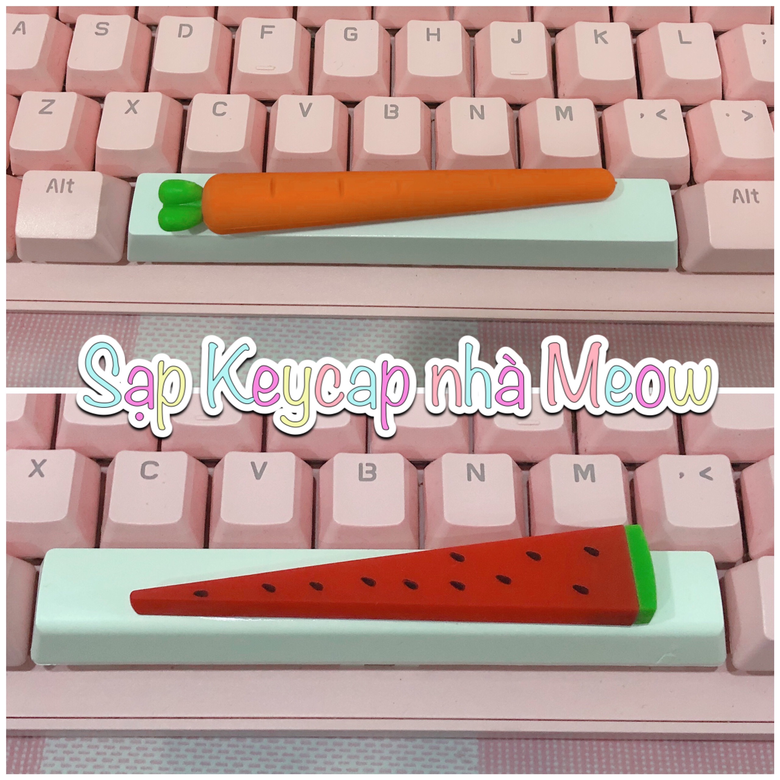 Keycap dành cho nút Shift, Enter, Tab, Backspace, Ctrl, Alt, Fn