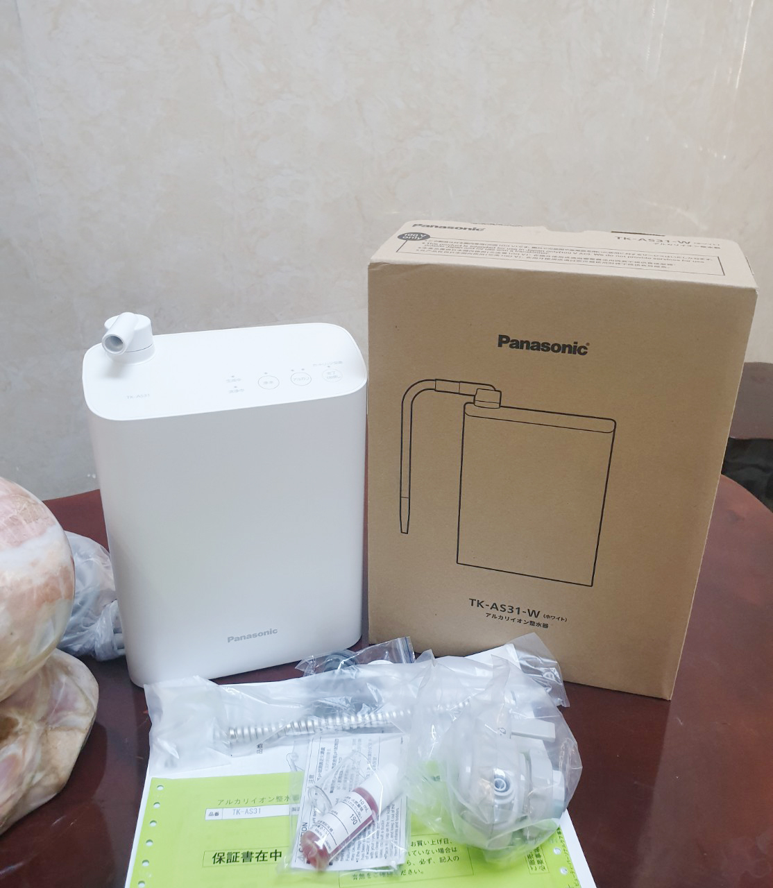 Máy lọc nước ion kiềm Nhật Bản Panasonic TK-AS31 [MÁY MỚI FULL THÙNG, BH 1 NĂM]