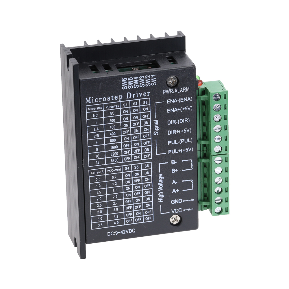 Tb6600 425786 stepper motor driver điều khiển phiên bản nâng cấp 4a 9 ~ 42v 32 phân đoạn ttl 16 micro-bước cnc
