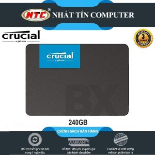 Ổ cứng SSD gắn trong Crucial BX500 3D NAND SATA III 2.5 inch 240GB R540MB s W500GB s (Đen) - Nhất Tín Computer thumbnail