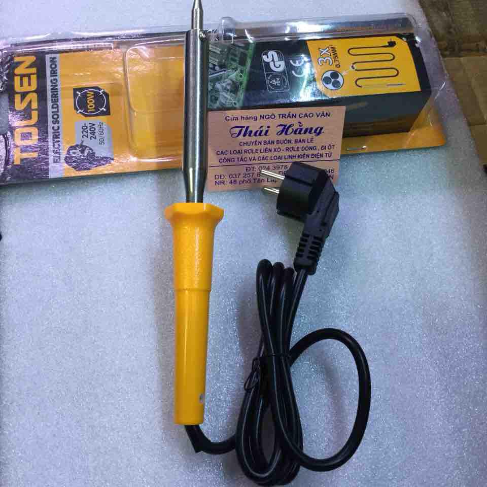 Mỏ hàn nung TOLSEN 100W/220 v 38064