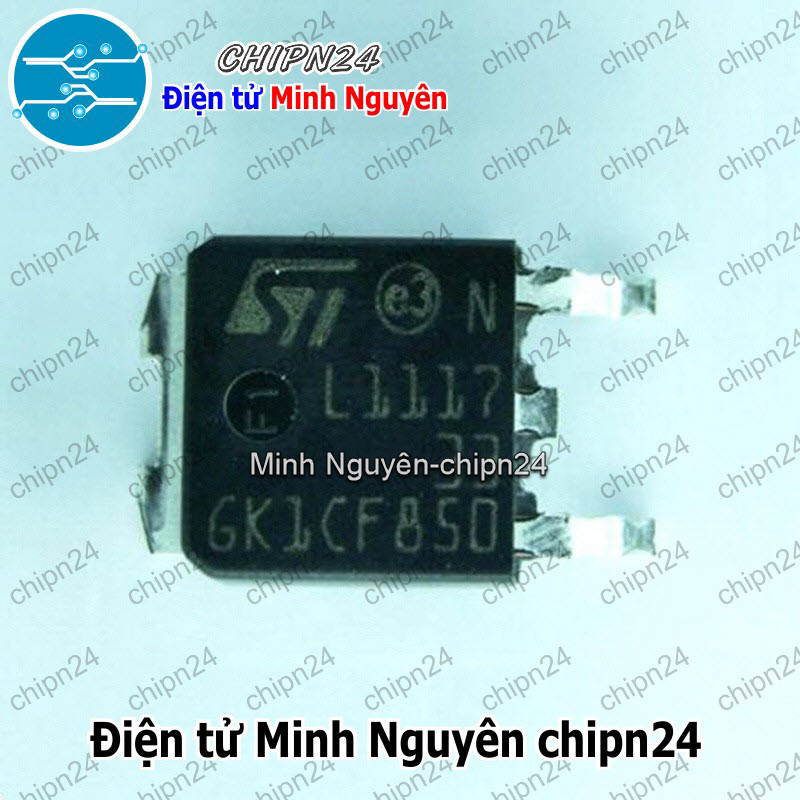 [4 con] (SOP) IC Dán LM1117-3.3V TO-252 (SMD) (LM1117DT-3.3V LM1117 3.3V 3V3) - HH004275