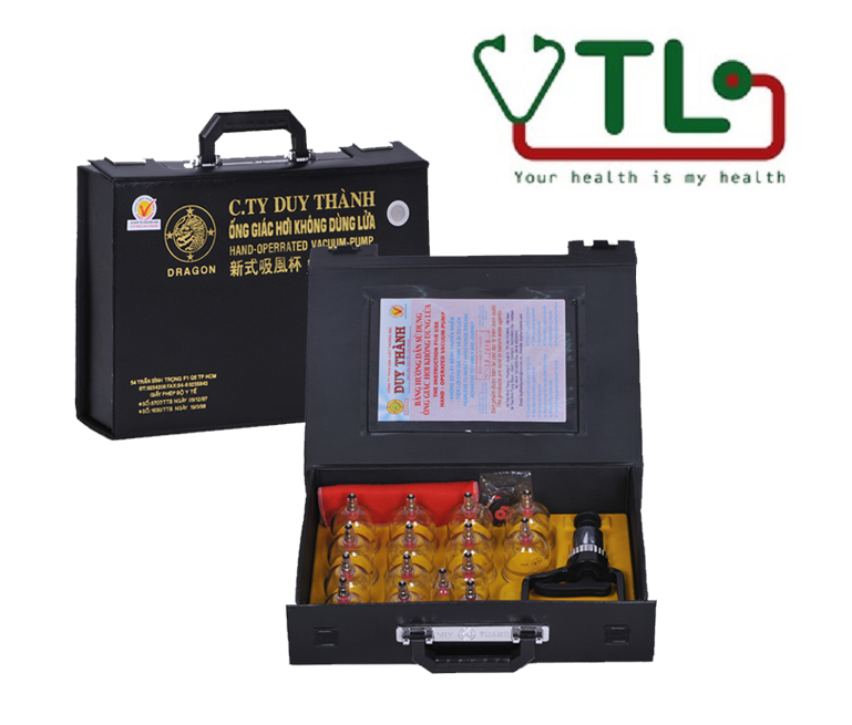 Bộ Giác hơi không dùng lửa Duy Thành Đen YGH02 ( 15 ống)