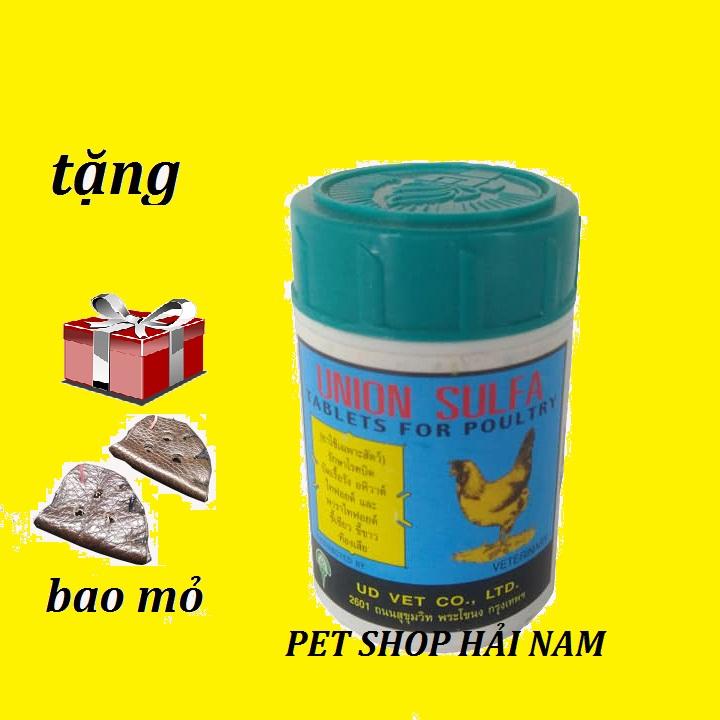 Đ.Ặ.C T.R.Ị PHÂN XANH PHÂN TRẮNG CHO GÀ ĐÁ- [ Combo 2 lọ x 100 vn]-Union sulfa T.H.U.Ố.C GÀ ĐÁ.