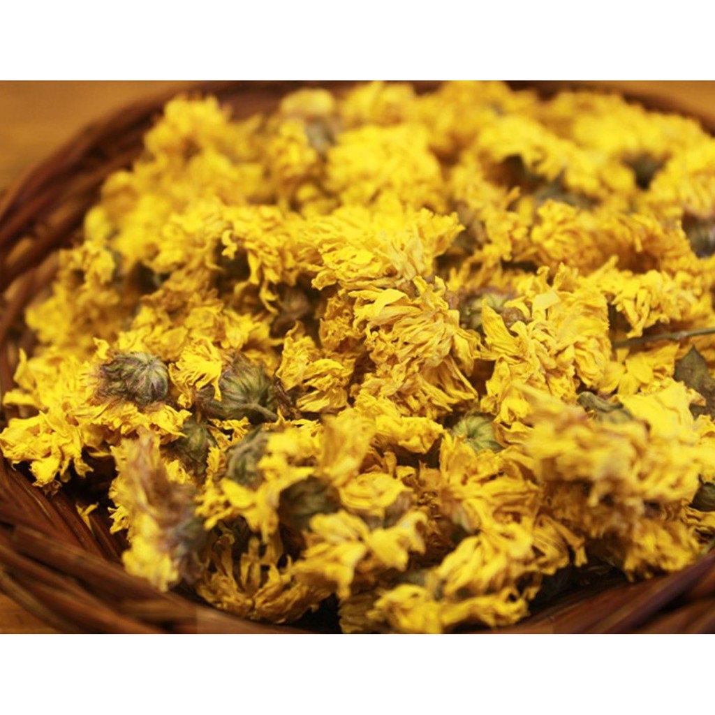 Trà Hoa Cúc Vàng Sấy Khô Sạch 200g